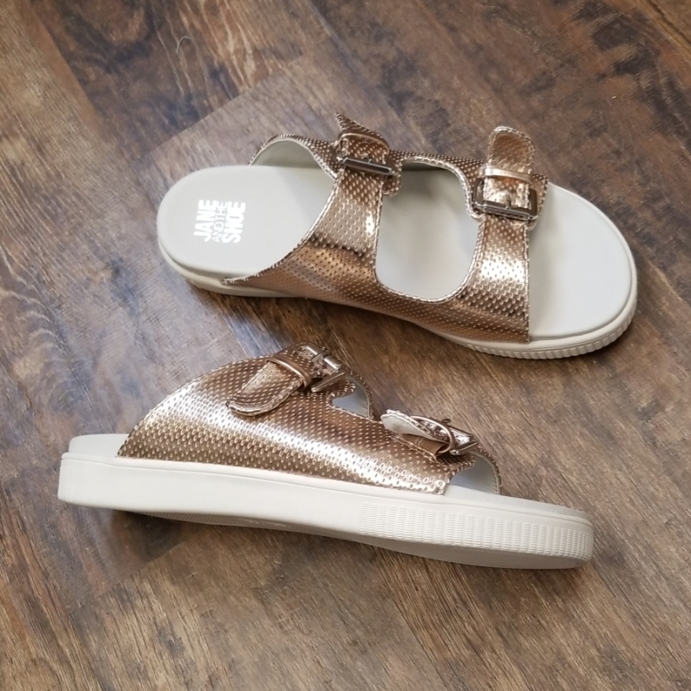 Joey Slide Sandal by Jane and the Shoe - Picture 2 of 4